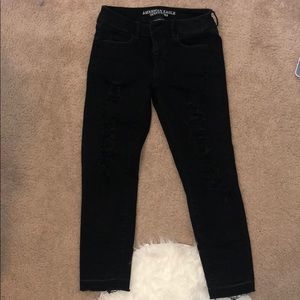 American Eagle cropped jeggings